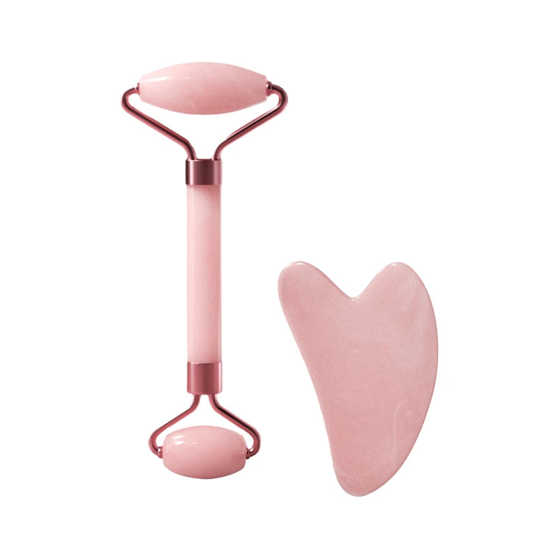 Skinqel JadeFlow — Jade Roller &amp; Gua Sha Set